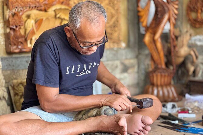ATV Cave Waterfall And Ubud Hidden Gems Private Tour - Celuk Village craft stop: where silver and gold work happens
