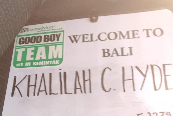 Bali Airport Transfers | Bali Airport Welcome pick up | Bali Airport Taxi - Bali Arrival Checklist: Getting Your Name Sign and Location Right