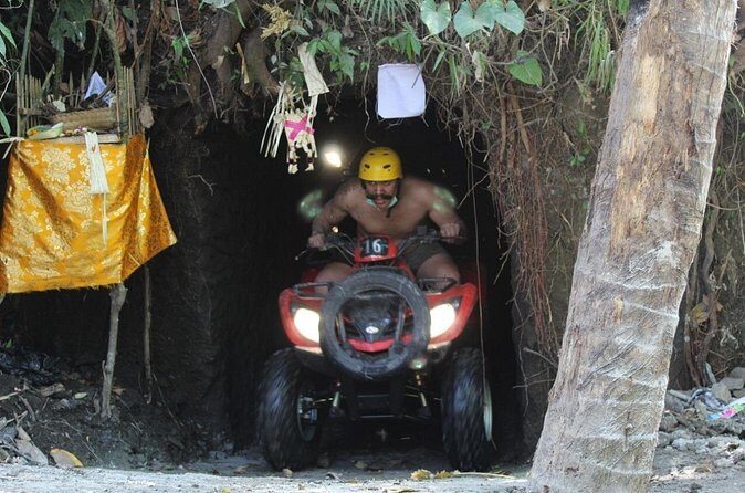 Bali Atv Riding through Cave and Waterfall - The Muddy Part: Fun Challenge, Not a Style Contest