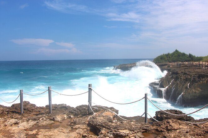 Bali Nusa Lembongan Islands Private Tour - All Inclusive - Dream Beach: white sand, clear water, and wind roulette