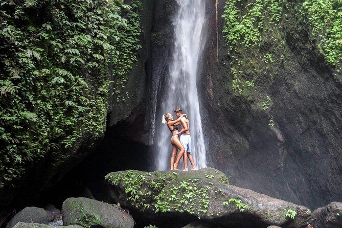 Bali Secret Waterfall Tour - Private and All-Inclusive - Banyumala Twin Waterfalls: swim time under tropical plants
