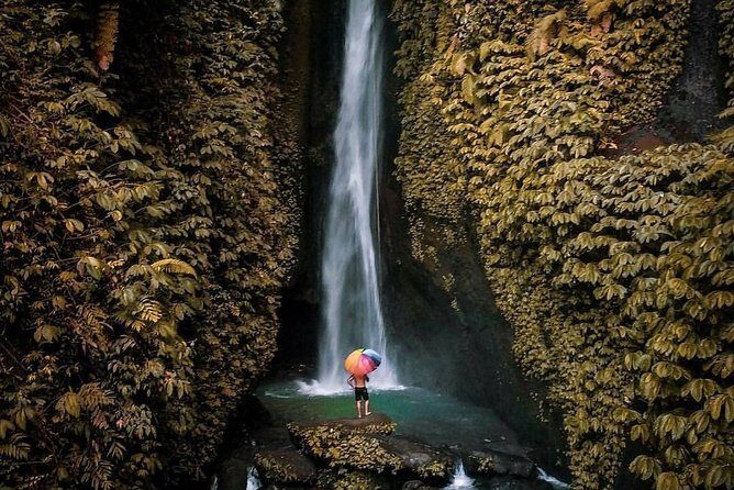 Bali Secret Waterfall Tour - Private and All-Inclusive - Leke Leke Waterfall: a calm-feeling jungle break