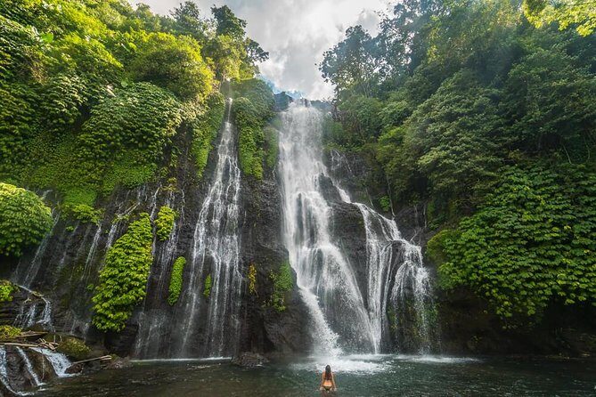 Bali Secret Waterfall Tour - Private and All-Inclusive - Jatiluwih rice terraces, Ulun Danu Beratan, and Ubud drive-bys