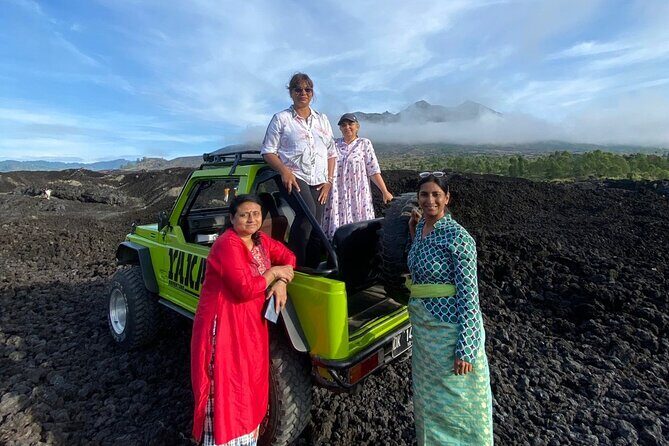 Batur Volcano Sunrise And Black Lava Jeep Adventure Tour - The Very Early Pickup and the 4x4 Jeep Switch