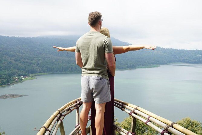 Complete your Bali Holiday with Bali Instagram Tour including Lunch - Banyumala Twin Waterfalls: swim-friendly breaks and slippery paths