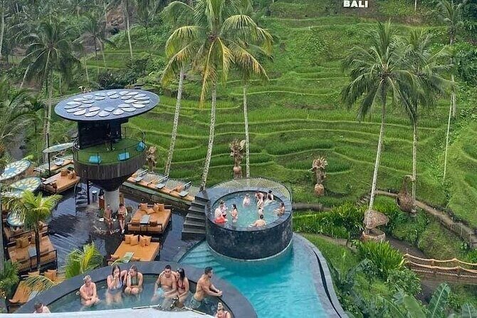 CRETYA Ubud infinity Pool + Hidden Water fall + Water Temple Tour - Best guide energy makes a big difference