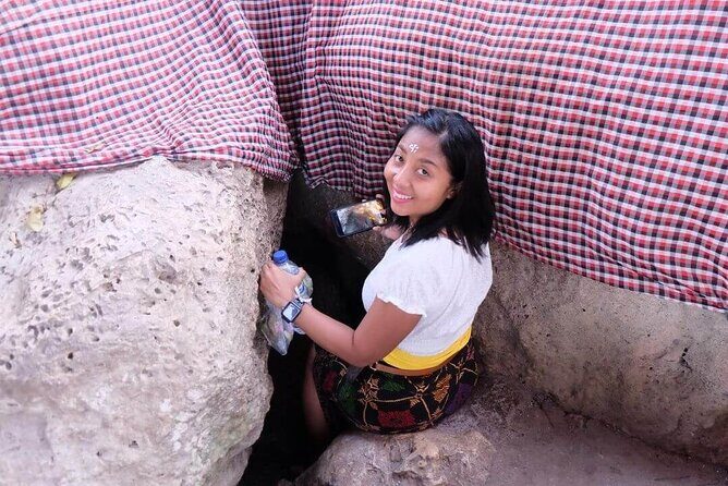 Full Day Private Tour to Nusa Penida Underground Temple from Bali - Giri Putri Cave temple: steps, a narrow drop, and a real sense of place