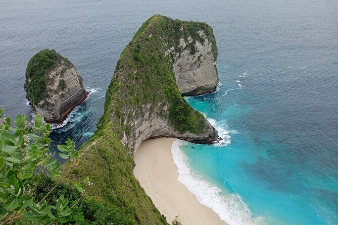 Nusa Penida East And West Full Day Private Guided Tour - Atuh Beach: clear water, big cliffs, and a strong photo angle