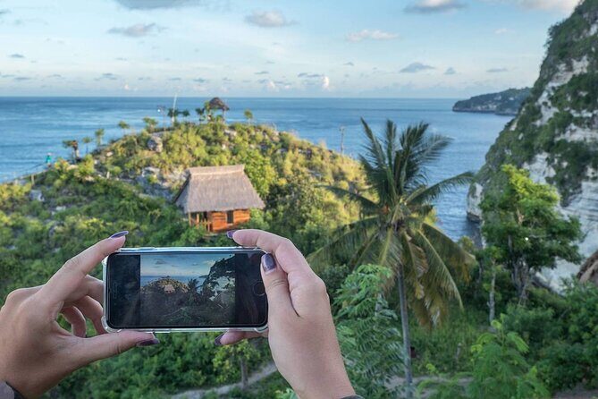 Nusa Penida Instagram Tour. West & East. All-inclusive - Kelingking Beach From Karang Dawa View Point: The Big One