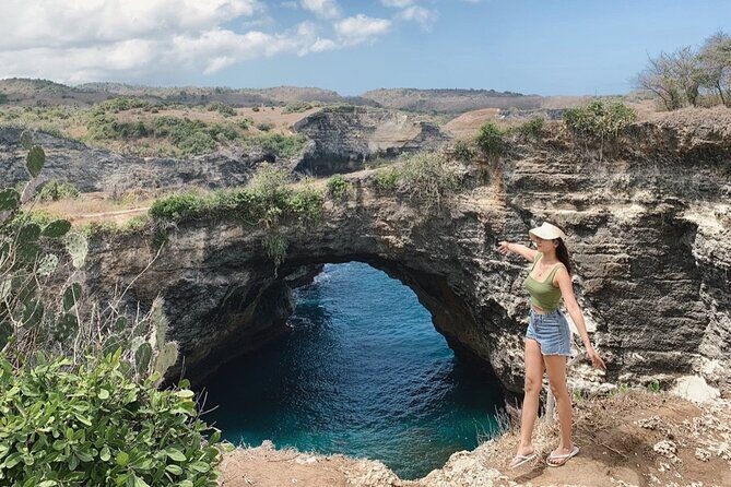 One Day Private Tour East & West Nusa Penida by Penidago - Angel’s Billabong: A Natural Infinity Pool Frame