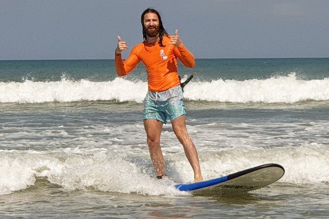 Private Beginner 1 on 1 Surf Lesson at Kuta Beach - Gear Included: Board, Rashguard, and Zinc
