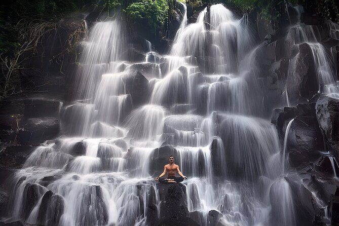 Private Full-Day Tour: The Beauty of Bali Waterfall Trip - Tibumana Waterfall: The Palm-Tree Approach Breaks Up the Day