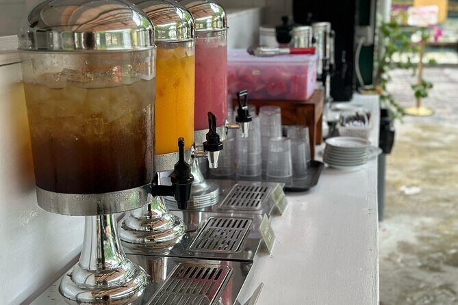 Snorkeling Day Trip To Lembongan and Penida - The buffet lunch reset (plus showers you’ll actually appreciate)