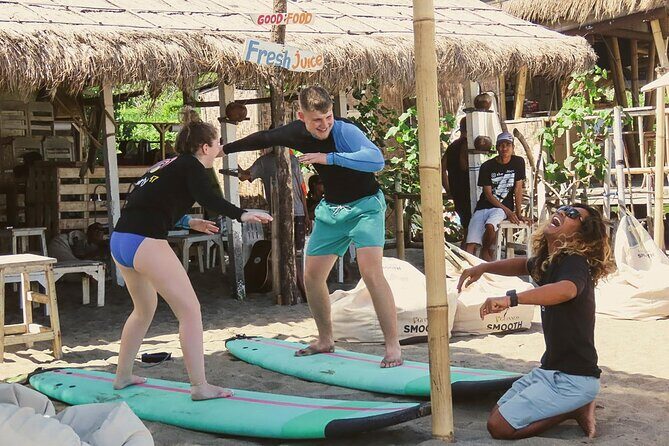 The funniest private 2 hour surf lesson, Canggu - Price and value: is $33.62 a good deal for 2 hours?