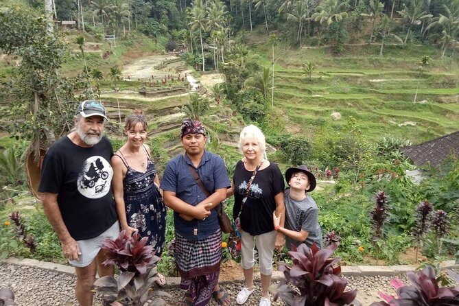 Ubud Hot Springs and Waterfall Private Guided Tour - Tegalalang rice terrace and the swing: sights first, photos second